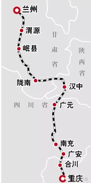 最新！蘭渝鐵路路基工程完成，廣元至重慶北段項目招標